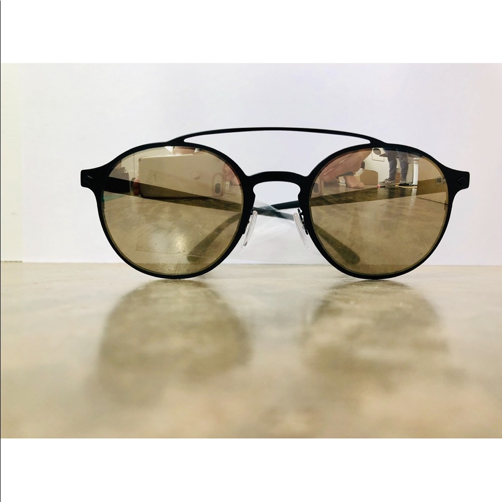 Giorgio Armani Sunglasses Men’s Metal Mirrored